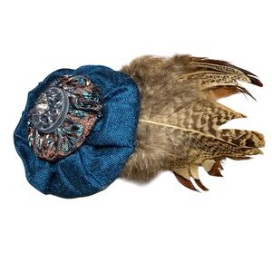 NWT Handcrafted Mixed Media Brooch